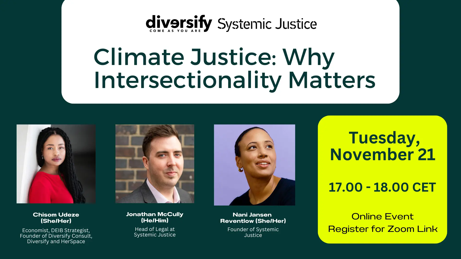 Climate justice: Why Intersectionality Matters